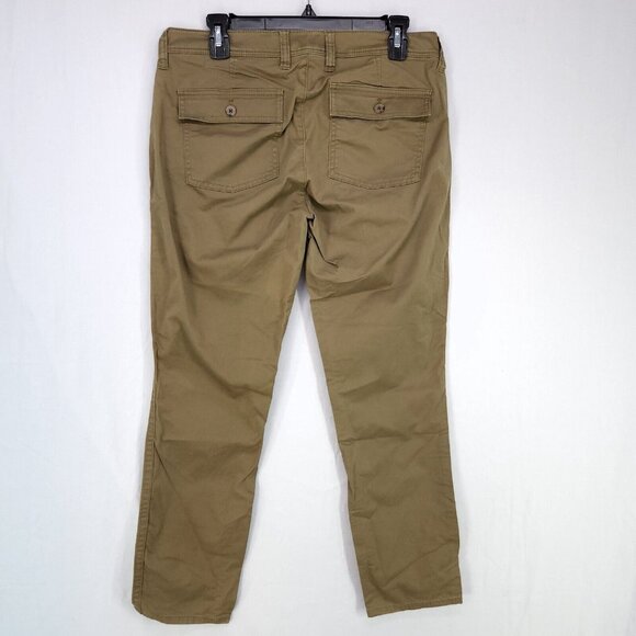 J Crew Chino Pants Tapered Leg Trousers Womens Stretch Size 8 Comfort - Picture 9 of 14